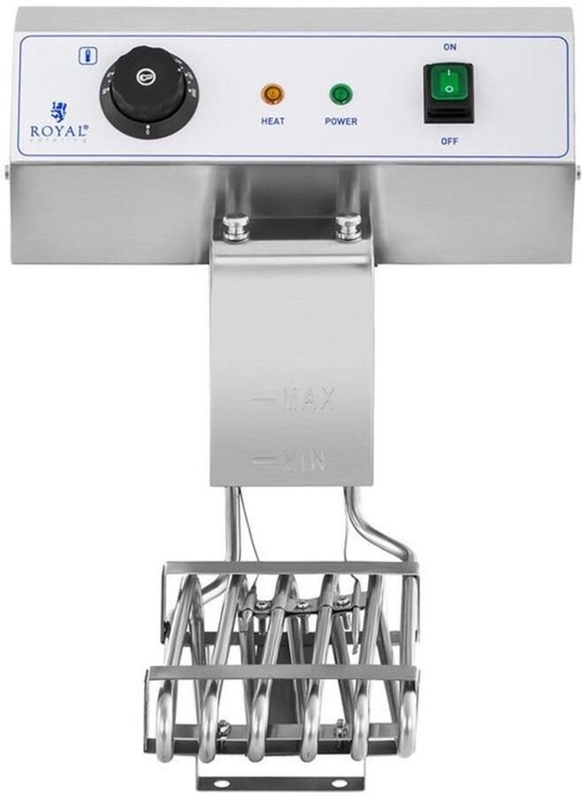 Corenia Friteuse – Dubbele Frituurpan – Frituurketel – Frituurpan – Elektrische Friteuse – 2 x 16 Liter – RVS Behuizing – Koude Zone & Afvoerkraan