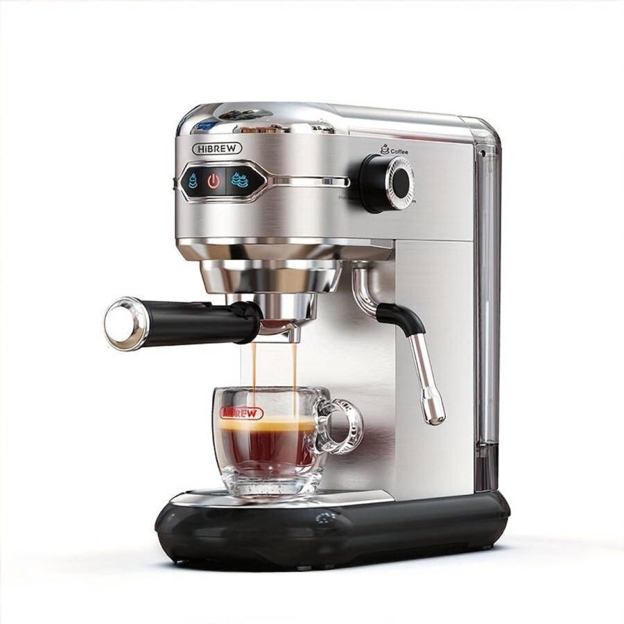 Corenia Halfautomatische Espressomachine – Espressoapparaat – Koffiemachine – Espressomaker – Koffiemaker – 20 bar Pompdruk – Roestvrij Staal Design