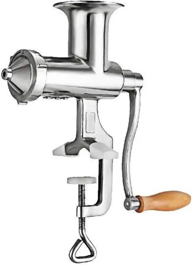 Corenia Handmatige Sapcentrifuge Kitchen Citruspers 304 Roestvrij Staal Zilver Handmatige Tarwegras Sapcentrifuge