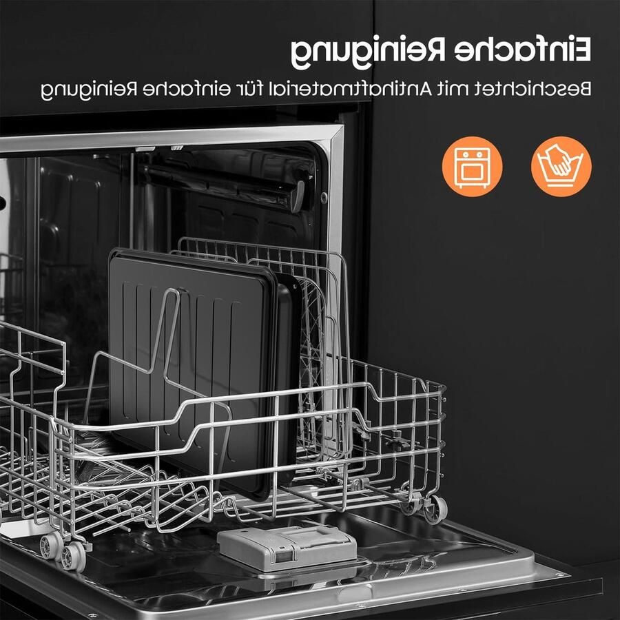 Corenia Heteluchtfriteuse – Airfryer – Frituurpan – Mini Oven – Heteluchtoven – XXL 23L Dual Zone – 15 Programma s – 2200W – Roestvrijstaal – Dubbele Kamer