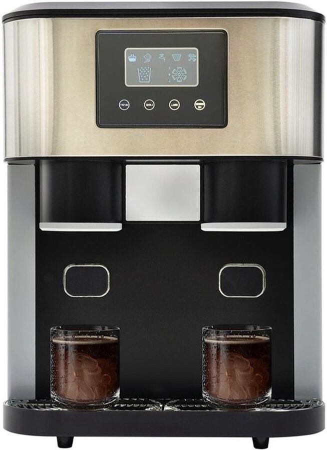 Corenia IJsmaakmachine – Crushed Ice Maker – IJsblokjesmachine – Waterkoeler – 1 8 Liter Reservoir – Snelle ie – LCD Touchscreen