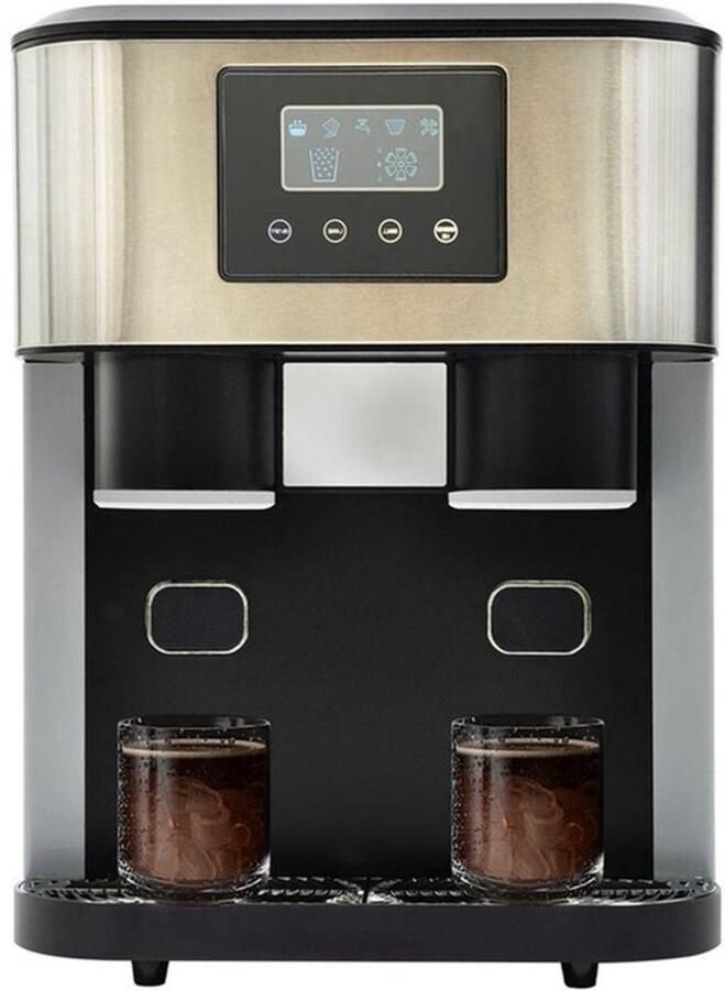 Corenia IJsmaakmachine – Crushed Ice Maker – IJsblokjesmachine – Waterkoeler – 1 8 Liter Reservoir – Snelle ie – LCD Touchscreen