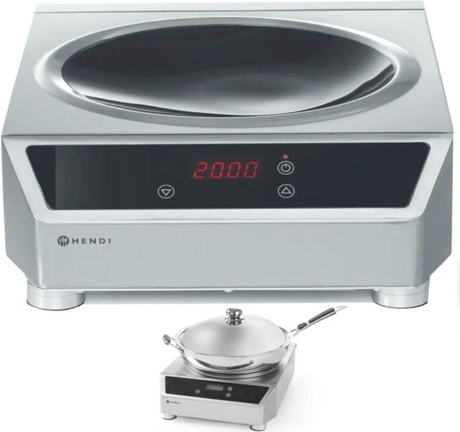 Corenia Inductiekookplaat – Inductiekoker – Inductieplaat – Elektrische kookplaat – Wokplaat – 3500W Vermogen – RVS Behuizing