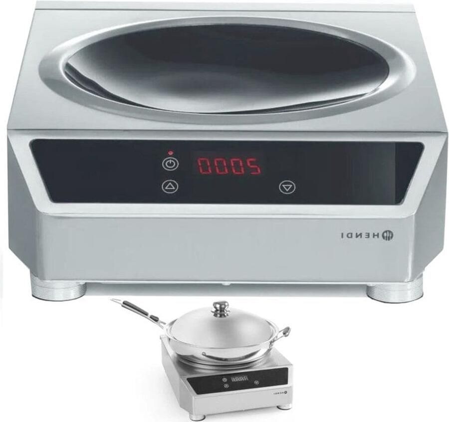 Corenia Inductiekookplaat – Inductiekoker – Inductieplaat – Elektrische kookplaat – Wokplaat – 3500W Vermogen – RVS Behuizing