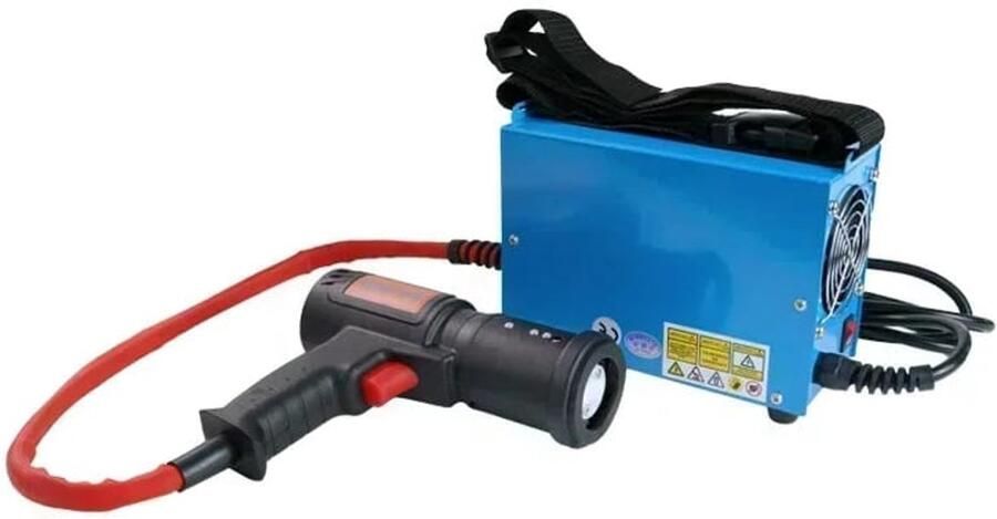 Corenia Inductiespiraal – Inductieverwarmer – Inductie Kachel – Inductie Verwarming – Magnetische Kookplaat – 1500W Vermogen – Aluminium Behuizing EU-stekker Blauw