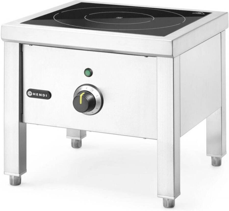 Corenia Inductietafel – Inductie Kookplaat – Professionele Kookplaat – Horeca Kookplaat – Tafelmodel – 5000W Vermogen – Roestvrij Staal