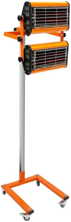 Corenia Infrarood Verfoven – Verf Droger – Lakoven – Verf Drogen – Autospuiter Oven – 2000W Warmte – 360° Draaibaar