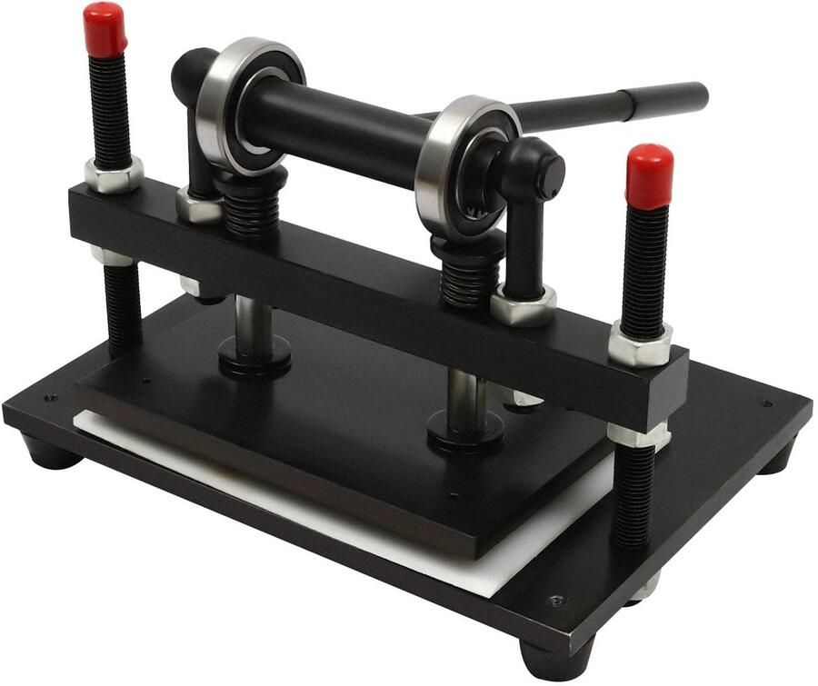 Corenia Leerknipmachine – Handmatige Snijmachine – Leerknipper – Stoffenknipper – Rubbersnijder – 2 Ton Drukkracht – Verstelbare Hoogte