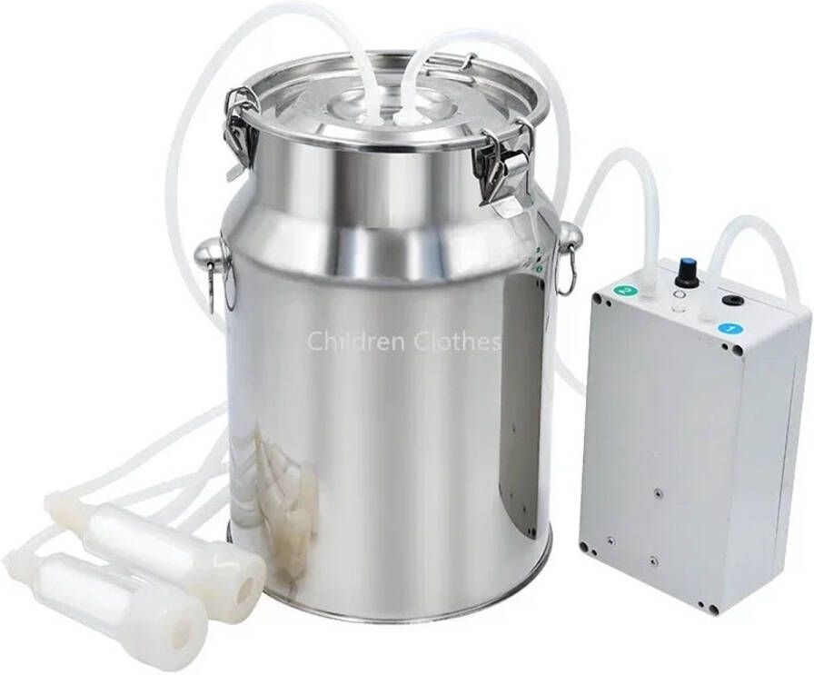 Corenia Melkmachine – Melkmachine – Geitenmelkmachine – Elektrische Melkverwarmer – Melkbus – 10 Liter Capaciteit – Roestvrij Staal