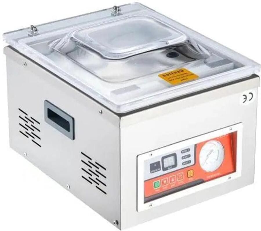 Corenia Professionele Chamber Vacuümsealer – Vacuümmachine – Voedselverpakker – Sealmachine – Zuiger – 180W Motor – Roestvrij Staal