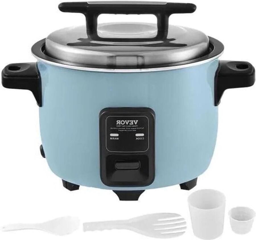 Corenia Rijstkoker Rijstkokers Multicooker Crockpot Slow Cooker 8L met Aluminium Nonstick Binnenpan voor Restaurant Buffet