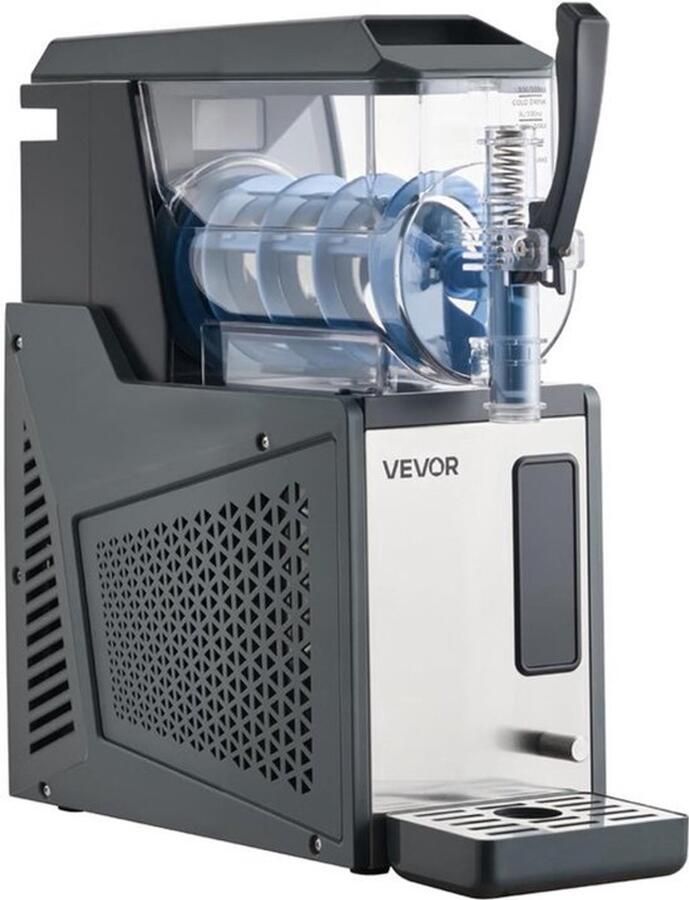 Corenia Slushmachine – Slush Puppy Maker – Ijsmachine – Margarita Machine – Milkshakemachine – 4 Liter Capaciteit – 350W Krachtige Compressor – Zelfreinigende Functie