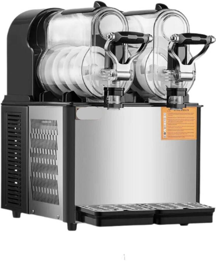 Corenia Slushy Machine – Slushmachine – IJsmachine – Frozen Drink Maker – Dubbele Tanks 2x3L – Instelbare Temperatuur