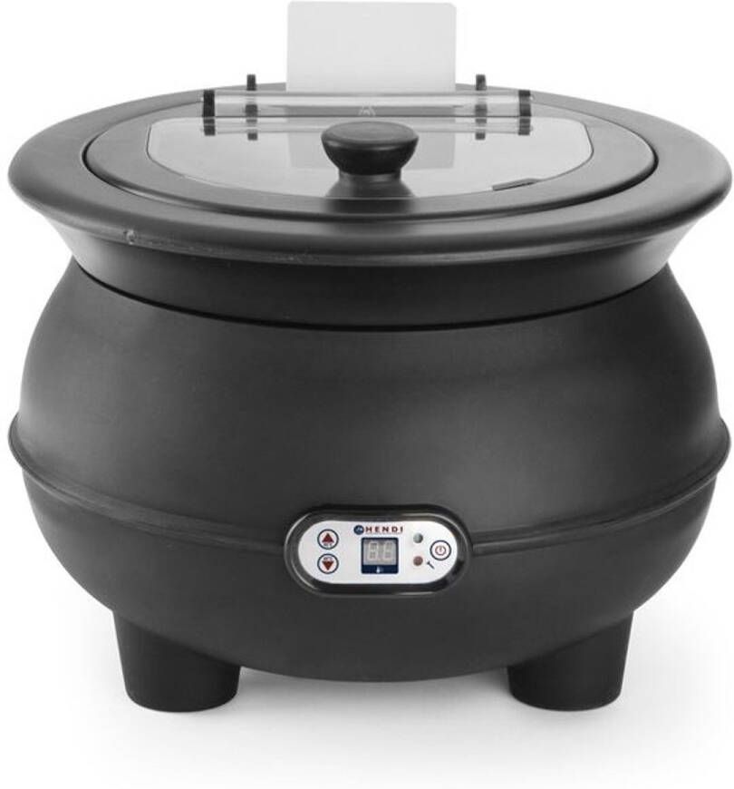 Corenia Soepketel – Soeppan – Soepketel Elektrisch – Soepwarmhouder – Goulashketel – 8 Liter Inhoud – Energiezuinig Met Digitale Temperatuurregeling