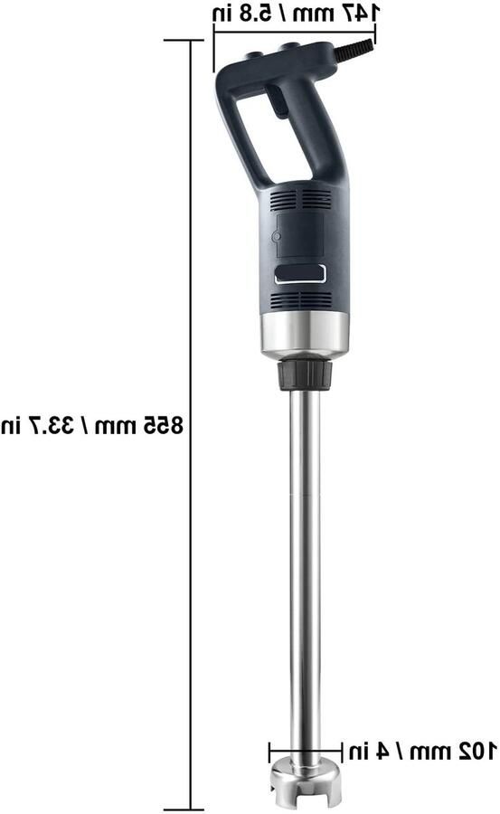 Corenia Staafmixer set Mixer Handmixer Krachtige Staafmixer 500W 20 inch RVS Staaf – Voor Soep Babyvoeding & Meer