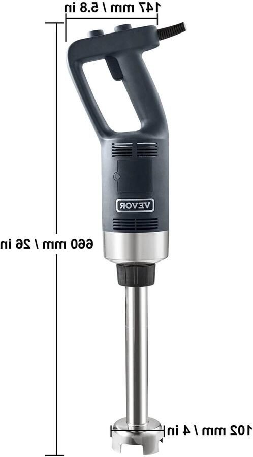 Corenia Staafmixer set Mixer Handmixer Krachtige Staafmixer 750W VS Mes – Voor Soep Babyvoeding & Meer