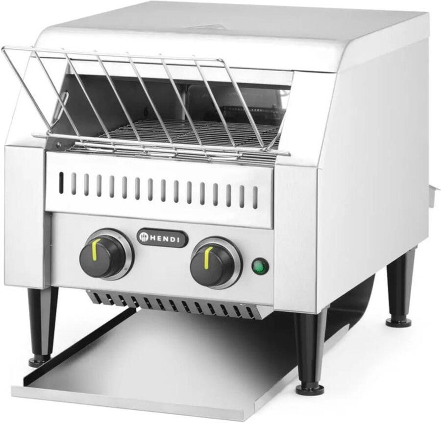 Corenia Toaster – Broodrooster – Tosti-grill – Grillapparaat – Horeca broodrooster – 2240W Vermogen – RVS Compact Design