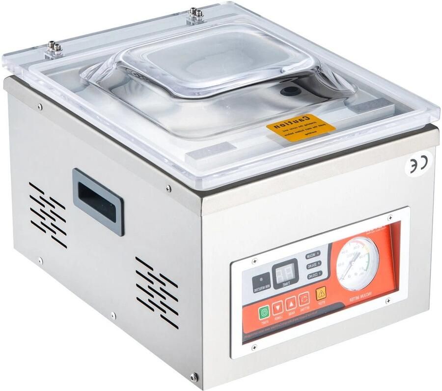Corenia Vacumeermachine Vacuümverpakkingsmachine Vacuümmachines Kamermodel Vacuümsealer 260W met 15 7 Seallengte Commerciële Foodsaver Seal Apparaat voor Nat Voedsel Vlees en Marinades