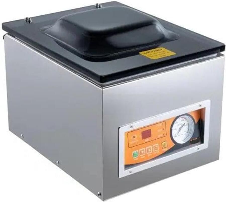 Corenia Vacumeermachine Vacuümverpakkingsmachine Vacuümmachines Kamermodel Vacuümsealer met 260W Vermogen en 26 cm Seallengte Commerciële Foodsaver Seal Apparaat voor Nat Voedsel en Vlees - Foto 3