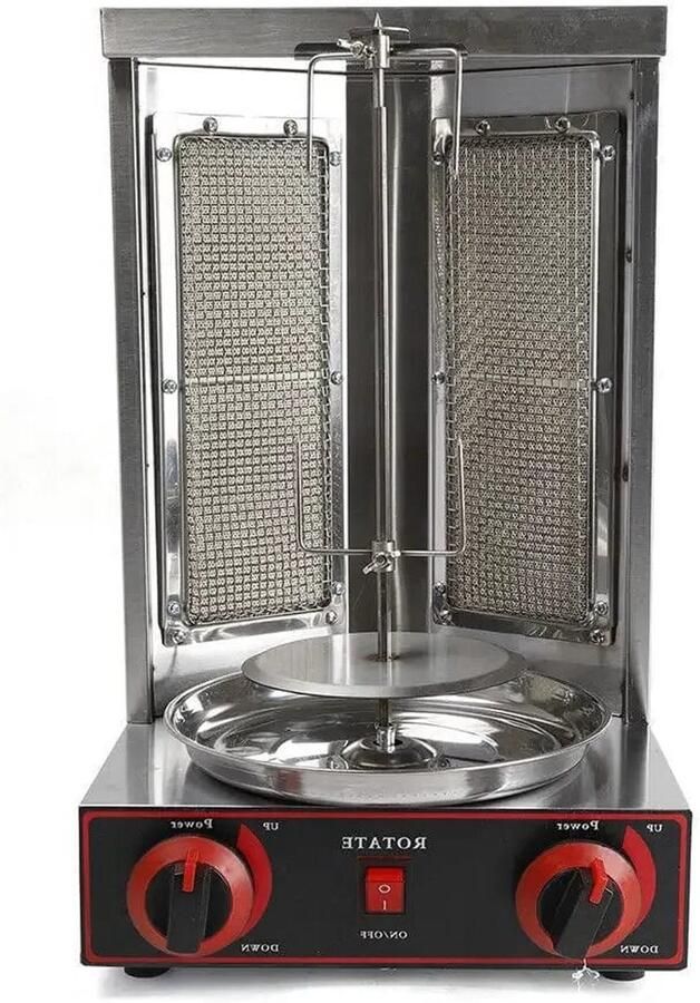 Corenia Verticale Shawarma Grill – Kebab Grill – Gyros Grill – Donerkebab Grill – 360° Rotatie – 3000W Vermogen