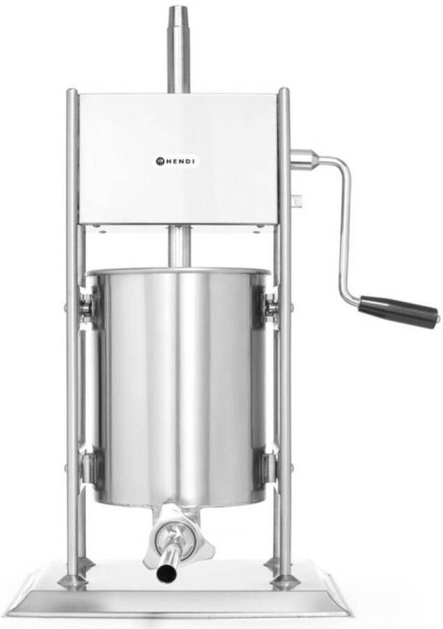 Corenia Verticale Worstenvuller – Worstmaker – Worstmachine – Worstvuller – Worstapparaat – RVS 10 Liter – Twee Snelheden