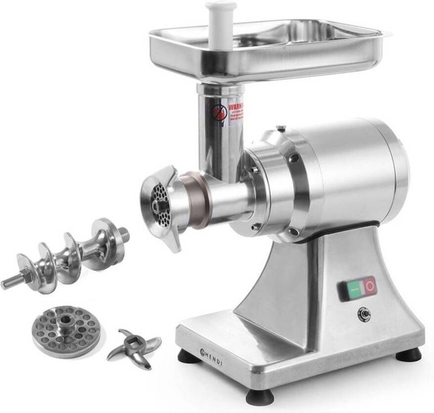 Corenia Vleesmaler – Gehaktmolen – Vleesvermaler – Worstmaker – Keukenmaler – 750W Motor – 220 kg Vlees per Uur