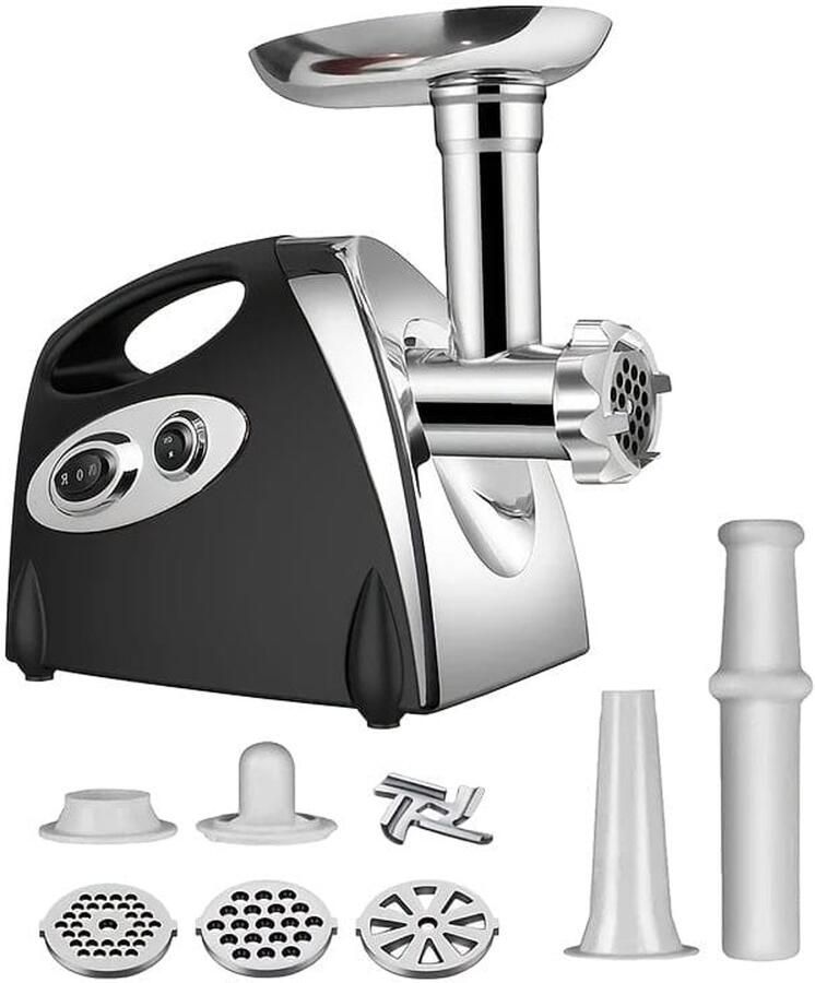 Corenia Vleesmolen – Gehaktmolen – Worstmachine – Keukenmolen – Hakmolen – 700W Vermogen – Roestvrij Staal Grade 304