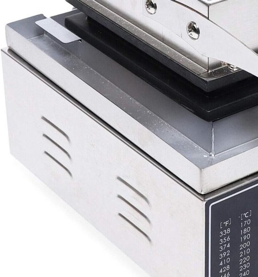 Corenia Wafelijzer – Wafelmaker – Wafelapparaat – Wafelmachine – Hotdogmaker – RVS – 1500W – 5 Wafels Per Keer
