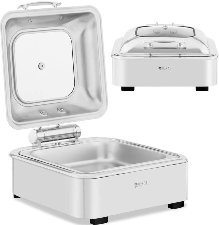 Corenia Water-Based Tabletop Food Warmer with Viewing Window GN 2 3 5.3 L