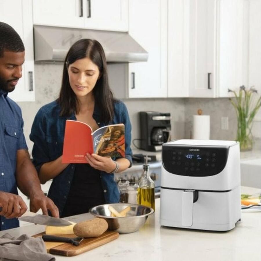 Cosori CP158-AF-RXW Airfryer – 5.5 l – 1700 W – Anti-aanbaklaag – BPA-vrij – Met display – Timerfunctie – Oververhittingsbeveiliging - Foto 2