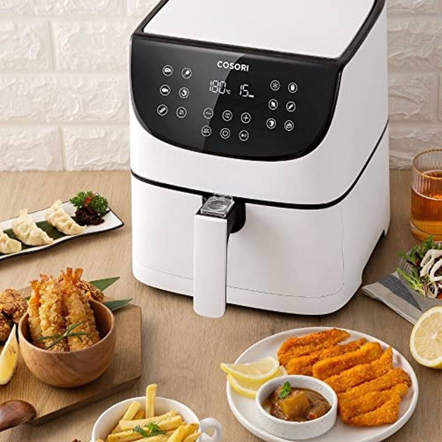 Cosori CP158-AF-RXW Airfryer – 5.5 l – 1700 W – Anti-aanbaklaag – BPA-vrij – Met display – Timerfunctie – Oververhittingsbeveiliging - Foto 4