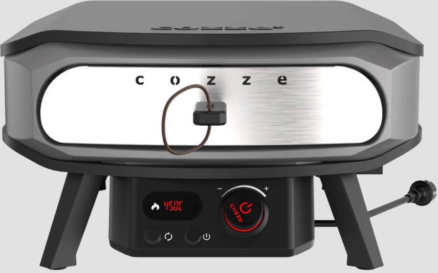 Cozze 17 Elektrische pizzaoven met roterende steen en deur 230V Premium pizza oven