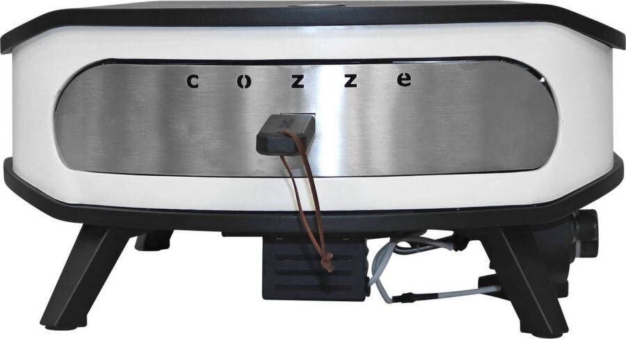 Cozze Pizza Oven Gas 17 Inch met Thermometer en Roterende Pizzasteen 30 Mbar 5.0 KW Katoen Wit - Foto 2