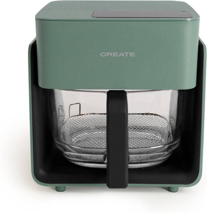 ‎CREATE 4 2L Glazen Airfryer AIR FRYER STUDIO CRYSTAL