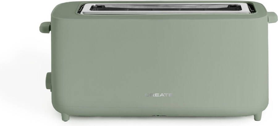 Create Broodrooster 950W Met veiligheidssysteem Zes vermogensstanden TOAST STUDIO XL