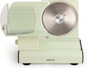 Create CHEF SLICE Elektrische snijmachine 200W 0 1 tot 20 mm dik Pastelgroen