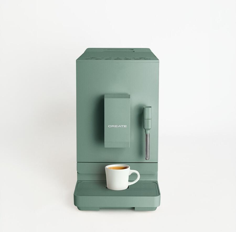 Create 20 bar volautomatische koffiemachine met molen en stoompijpje Salie THERA MATIC