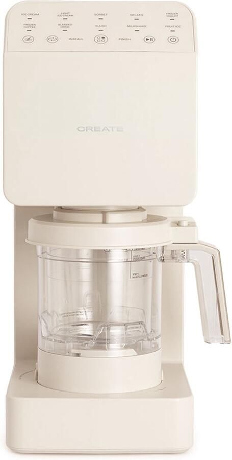 ‎CREATE 600 ml Multifunctionele ijsmachine 3 bekers ICE CREAM MAKER STUDIO