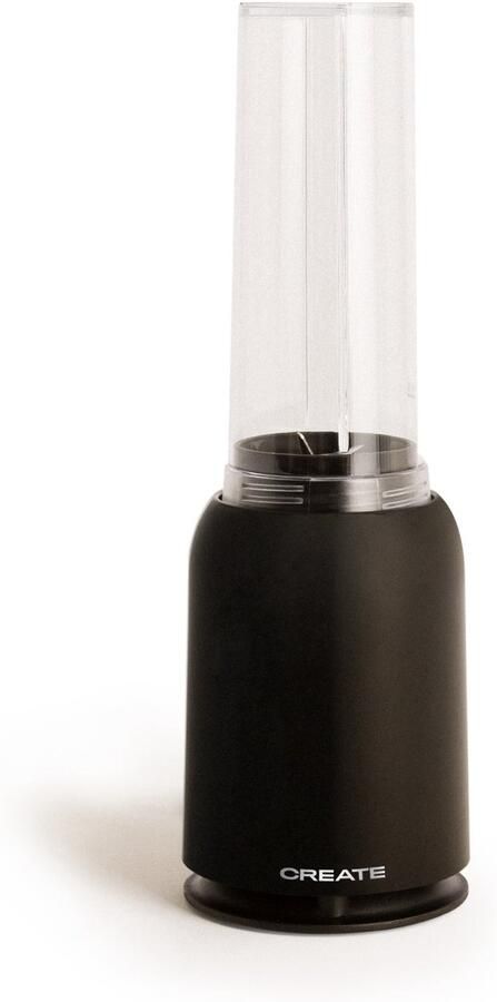 ‎CREATE Draagbare glazen blender Zwart MOI STUDIO