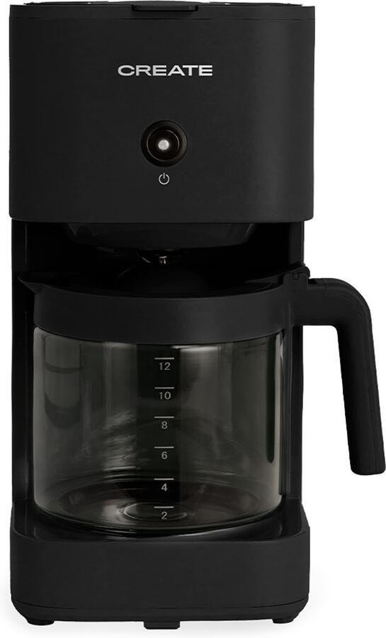 Create Filterkoffiezetapparaat van 1 5 liter met warmhoudfunctie Zwart THERA DRIP