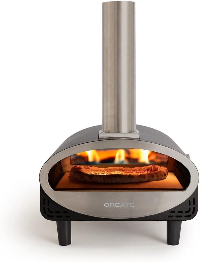 ‎CREATE Pelletoven voor op steen gebakken pizza's PIZZA MAKER ADVANCE