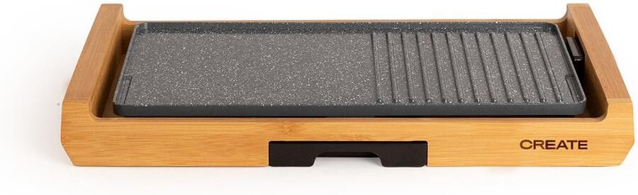 ‎CREATE STONE FLAT BAMBOO 1800W elektrische grill