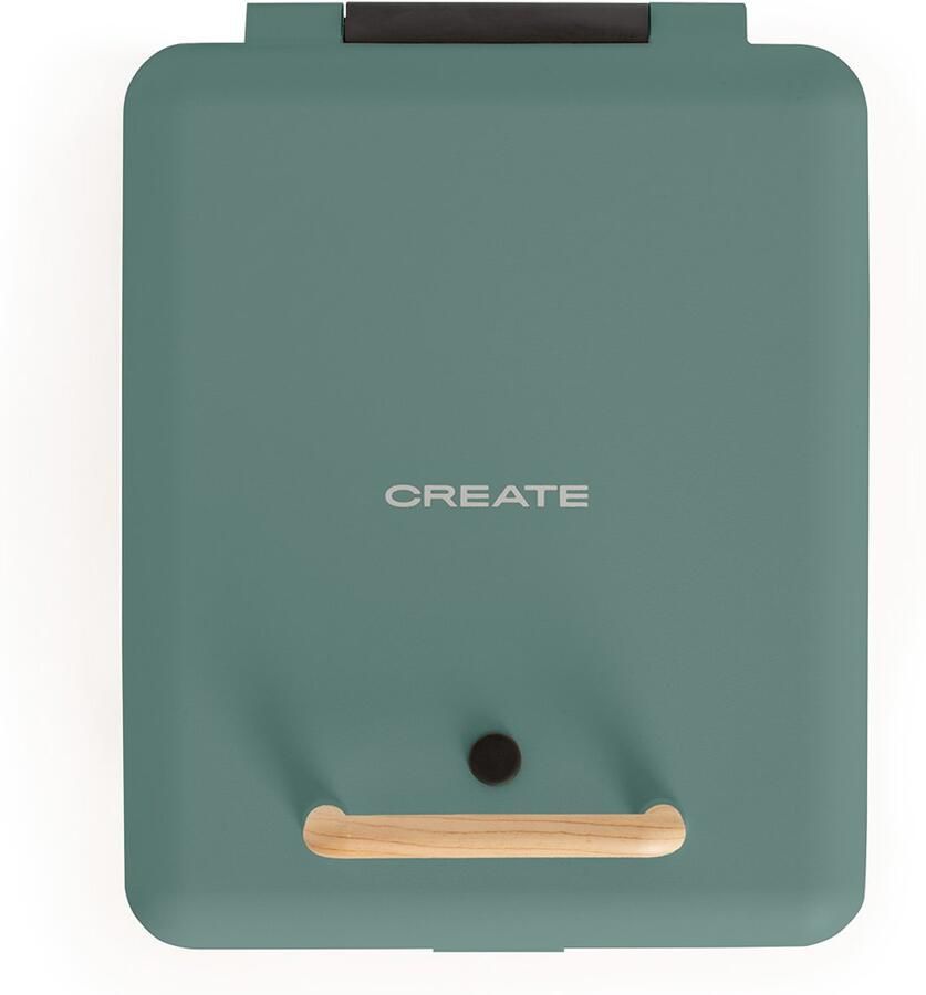 Create Tosti-ijzer grill en wafelijzer met verwisselbare platen Sage Viervoudig STONE STUDIO
