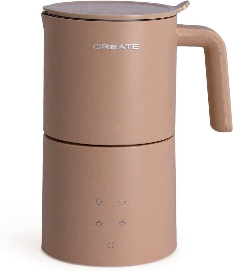 Create Vaatwasserbestendige melkopschuimer en -verwarmer Mokka MILK FROTHER STUDIO PRO