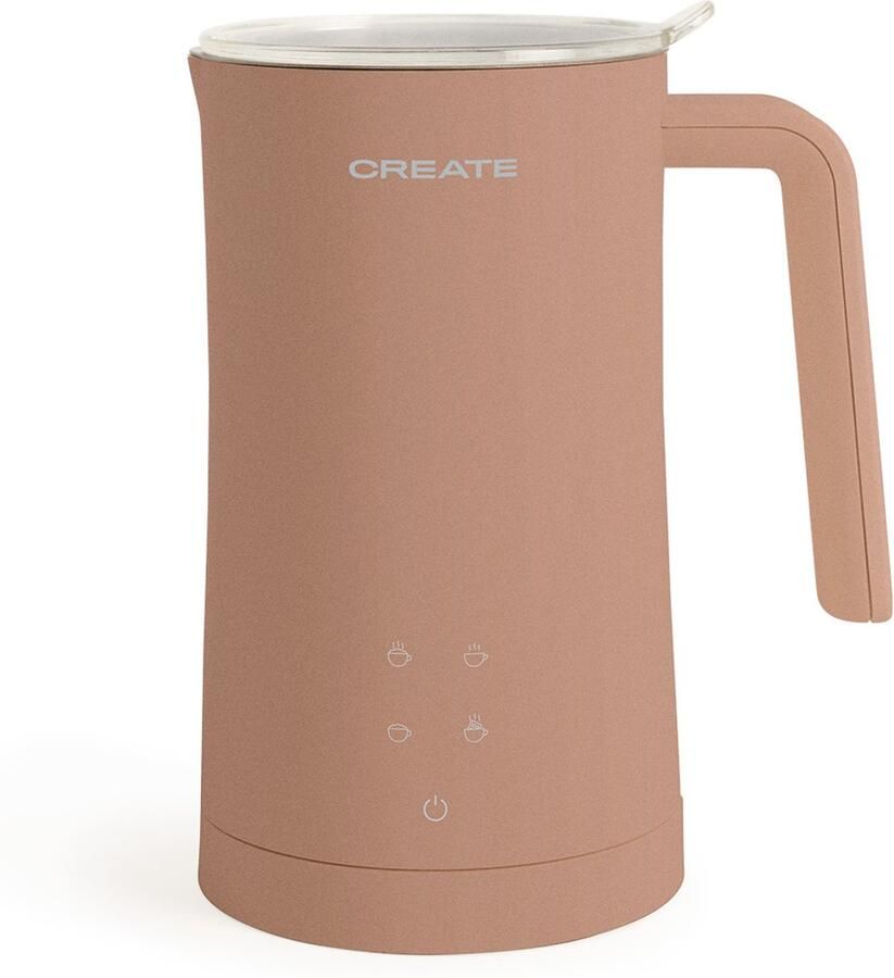 Create Verwarmer voor melkopschuimer 580ml 75 °C Mokka MILK FROTHER STUDIO