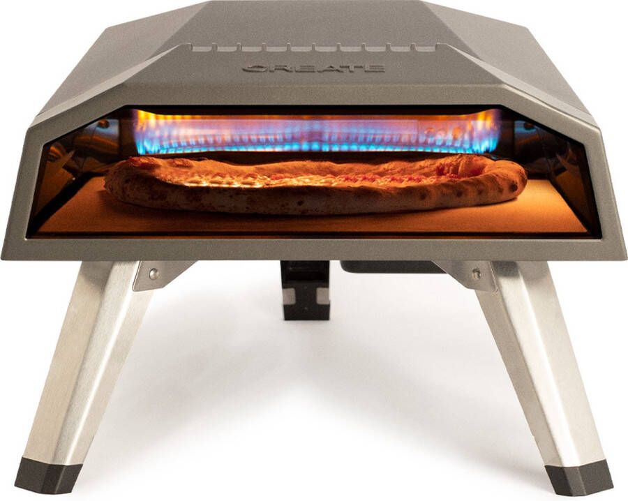 Create Draagbare gaspizzaoven 390°C 500°C 30cm Flame Out PIZZA MAKER PRO 12