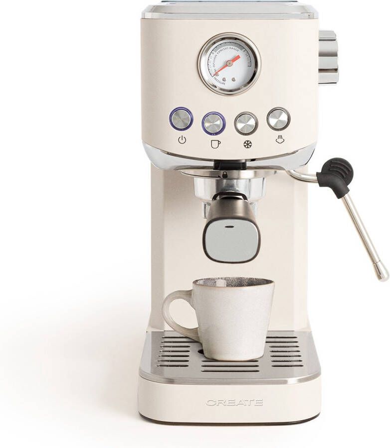 Create Espressomachine met functie voor koude koffie 20 bar- THERA CLASSIC COMPACT