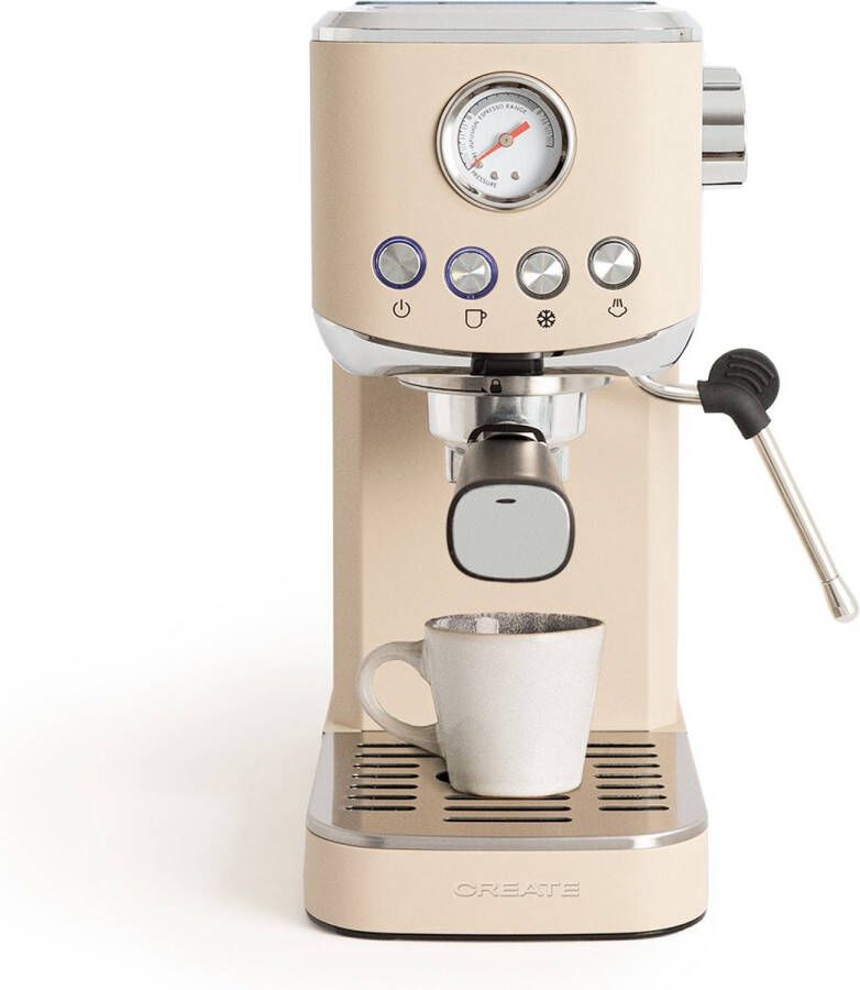 Create Espressomachine met functie voor koude koffie 20 bar- THERA CLASSIC COMPACT