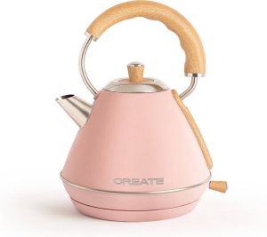 Create KETEL RETRO M Waterkoker 1L Pastelroze