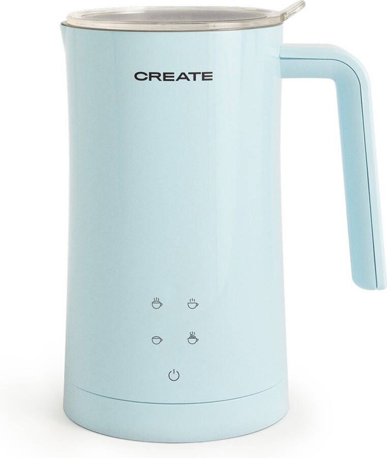 Create MILK FROTHER STUDIO Verwarmer voor melkopschuimer 580ml 75 °C Blauw